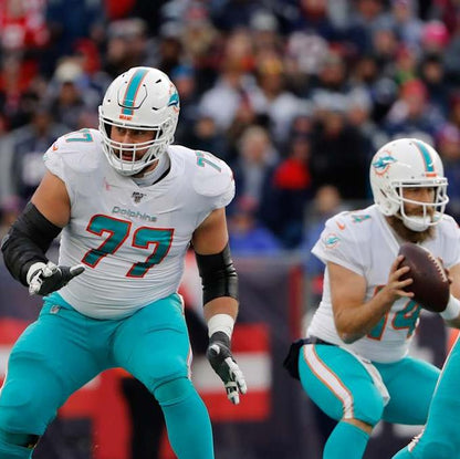 Jesse Davis GAME WORN 💪 Miami Dolphins 🐬 Nike On-Field NFL Jersey🎽 includes PSA Authenticity 🛡️