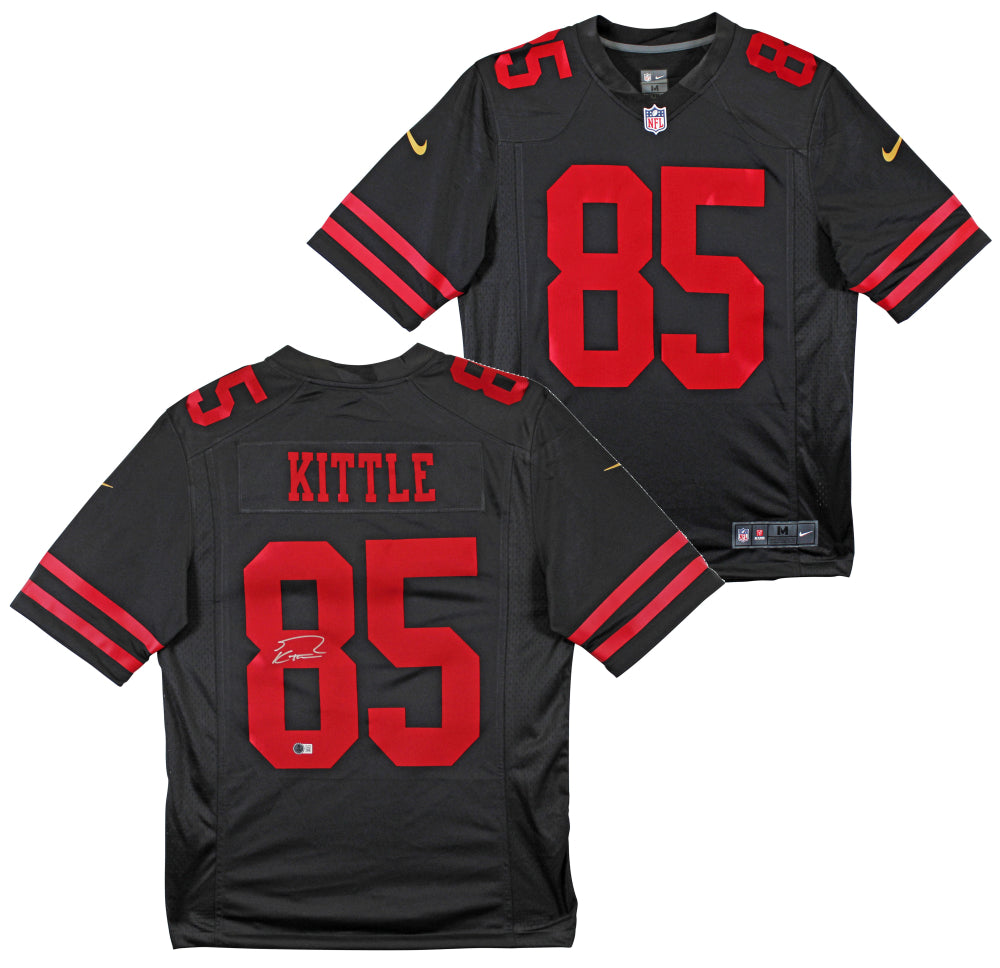 George Kittle Signed✍️San Francisco 49ers NFL Nike Limited Jersey👕Beckett COA