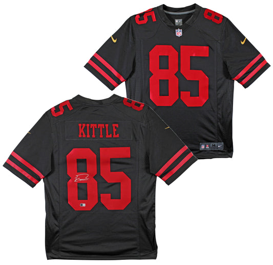 George Kittle Signed✍️San Francisco 49ers NFL Nike Limited Jersey👕Beckett COA