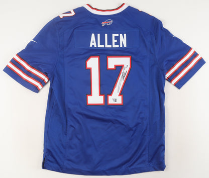 JOSH ALLEN Hand Signed ✍️ Buffalo Bills 🦬 Nike On-Field NFL Jersey 🏈 Includes Fanatics Authenticity