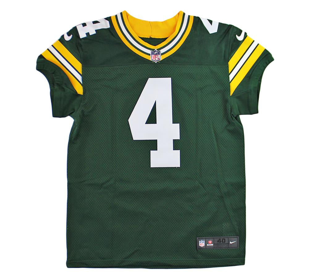 Brett Favre Signed ✍️ Green Bay Packers 🟢🟡 Nike ELITE On-Field NFL Jersey👕 Also includes Authenticity