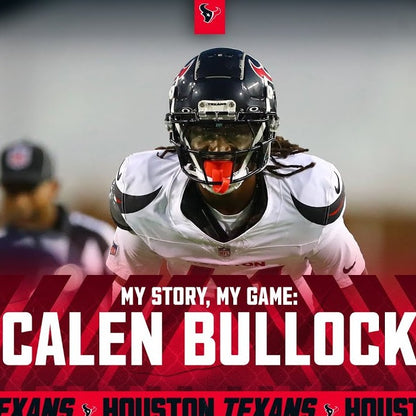 Calen Bullock + Kamari Lassiter Hand Signed 🖊️ GAME USED 💪 2024-2025 Season Houston Texans Wilson Ball Inscribed “Rookie Season”