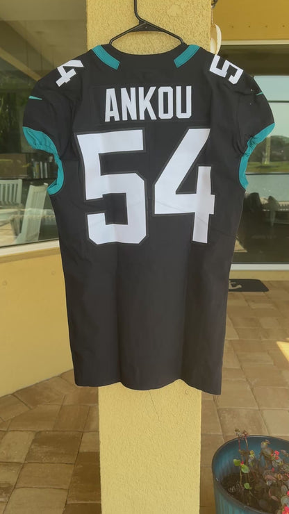 Eli Ankou GAME USED 🦾 10/28/18 Jacksonville Jaguars Nike NFL Jersey vs. Philadelphia Eagles London Games🌍