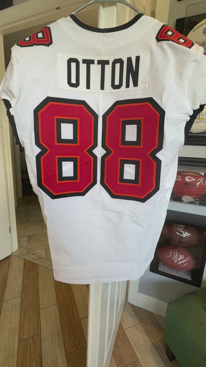 Cade Otton GAME-WORN💪Tampa Bay Buccaneers On-Field NFL Jersey🎽vs. Steelers🔥