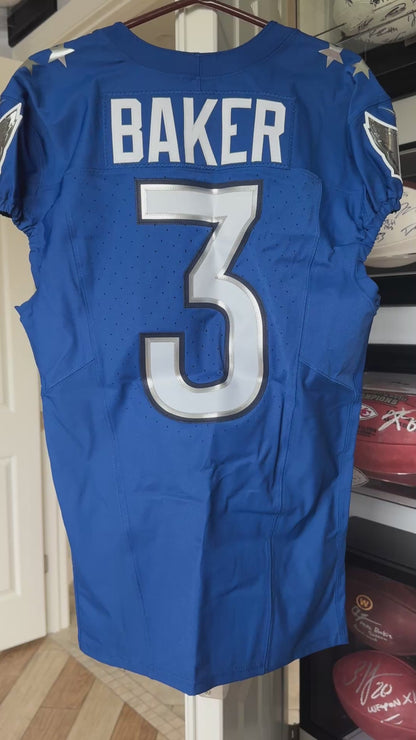 Budda Baker GAME-ISSUED💪Arizona Cardinals🐦 Pro Bowl Games 2025 NFL Jersey👕 Inc.COA