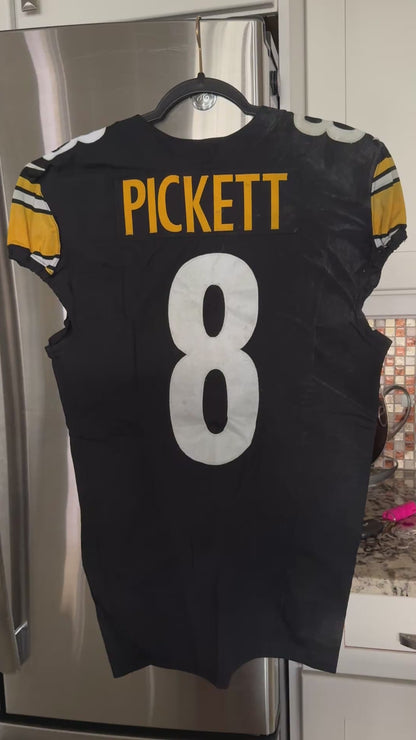 Kenny Pickett GAME WORN🦾10/29/2023 PHOTO MATCHED📸Pittsburgh Steelers NFL Jersey💯vs. Jacksonville Jaguars