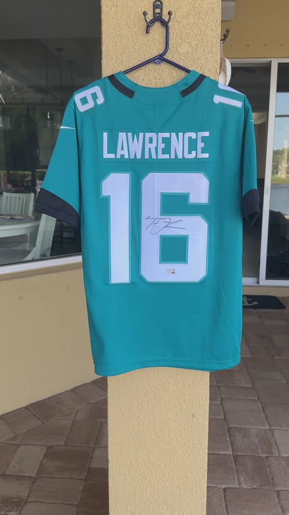 Trevor Lawrence Hand Signed ✍️ Jacksonville Jaguars 🐆 Nike NFL Jersey  –  Fanatics Authenticated 🛡️