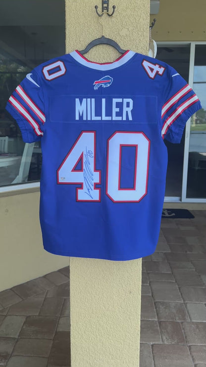Von Miller Hand-Signed✍️ Buffalo Bills🦬AUTHENTIC Nike Jersey👕NFL Memorabilia