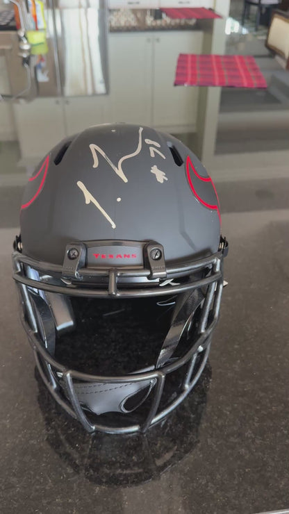 Laremy Tunsil + Deshaun Watson Hand Signed ✍️ Houston Texans Full-Size Eclipse Helmet 💪 Also includes PSA Authenticity 🛡️