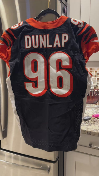 Carlos Dunlap GAME-WORN 11/10/2019 PHOTO MATCHED Cincinnati Bengals NFL Jersey vs. Baltimore Ravens (Salute 2 Service Game)
