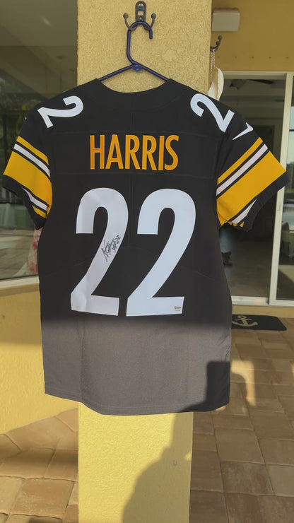 Najee Harris Signed ✍️ Pittsburgh Steelers Nike AUTHENTIC NFL Jersey - Rare 🖤💛