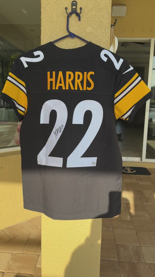 Najee Harris Signed ✍️ Pittsburgh Steelers Nike AUTHENTIC NFL Jersey - Rare 🖤💛