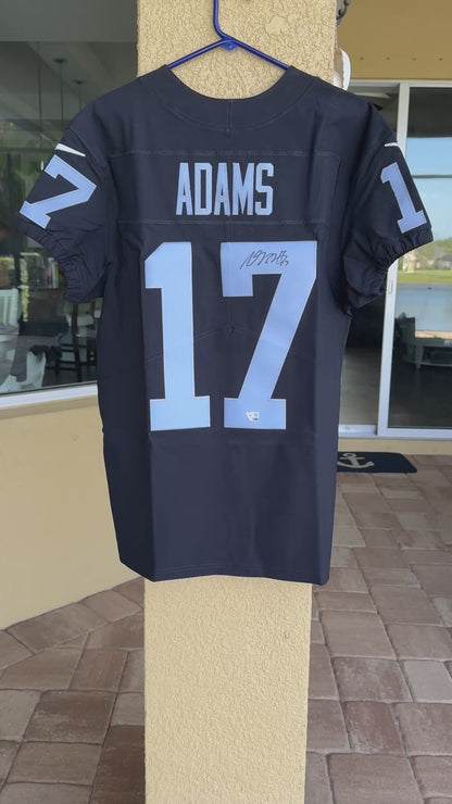 Davante Adams Signed Las Vegas Raiders Nike ELITE On Field Jersey👕NFL Sports