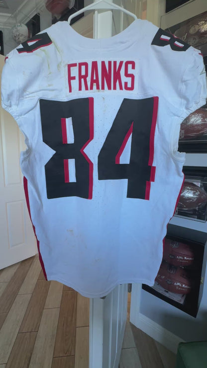 Feliepe Franks GAME WORN💪11/09/25 PHOTO MATCHED Atlanta Falcons NFL Jersey vs Indianapolis Colts Also includes PSA Authentication