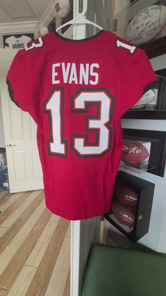 Mike Evans GAME / TEAM ISSUED Tampa Bay Buccaneers Nike NFL Jersey Including COA