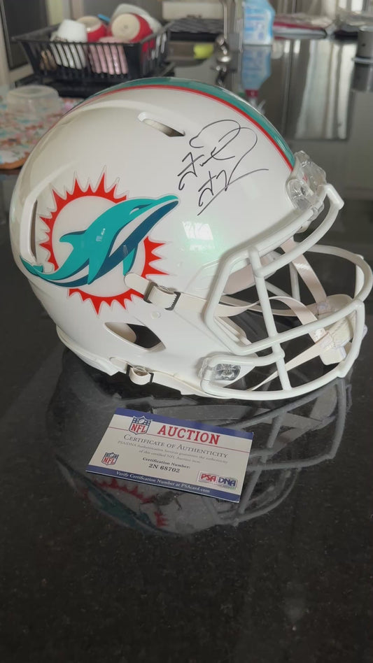 Tua Tagovailoa Signed Miami Dolphins Full-Size Proline NFL Helmet Inc. PSA Authentication 🛡️