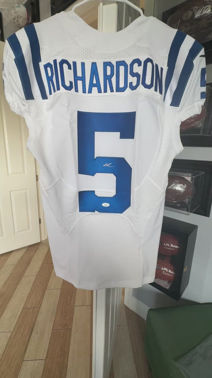 Anthony Richardson HAND SIGNED ✍️TEAM ISSUED 💪 Indianapolis Colts Nike NFL Jersey 👕 Inc. Certificate of Authenticity 📄