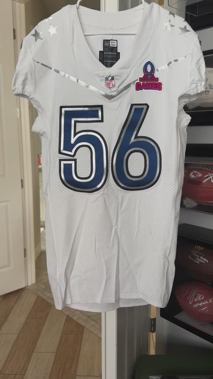 Demario Davis GAME ISSUED 💪 Pro Bowl Games 2024 New Orleans Saints Authentic Nike NFL Jersey 👕 With PSA Authenticity 🛡️