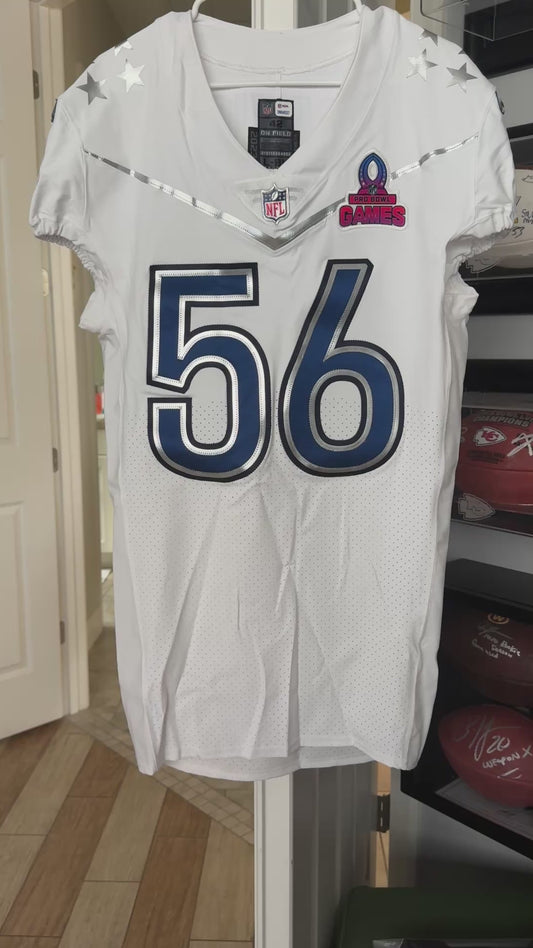 Demario Davis GAME ISSUED 💪 Pro Bowl Games 2024 New Orleans Saints Authentic Nike NFL Jersey 👕 With PSA Authenticity 🛡️