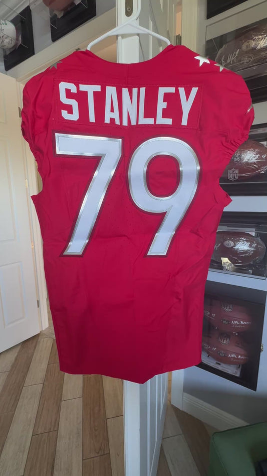 Ronnie Stanley GAME ISSUED 💪 Baltimore Ravens 2025 Pro Bowl Games NFL Jersey 👕 Also includes COA