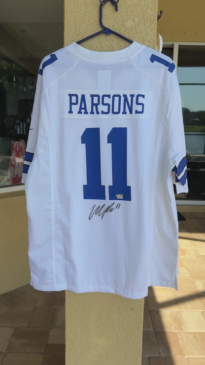 Micah Parsons Signed✍️Dallas Cowboys Nike NFL Jersey👕Sports Memorabilia⭐Inc. Fanatics Hologram