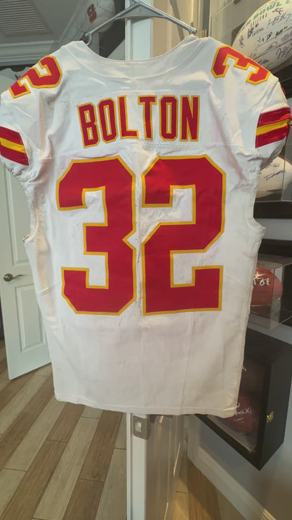 Nick Bolton GAME-WORN💪09/05/25 Kansas City Chiefs NFL Jersey🎽vs. Los Angeles Chargers⚡