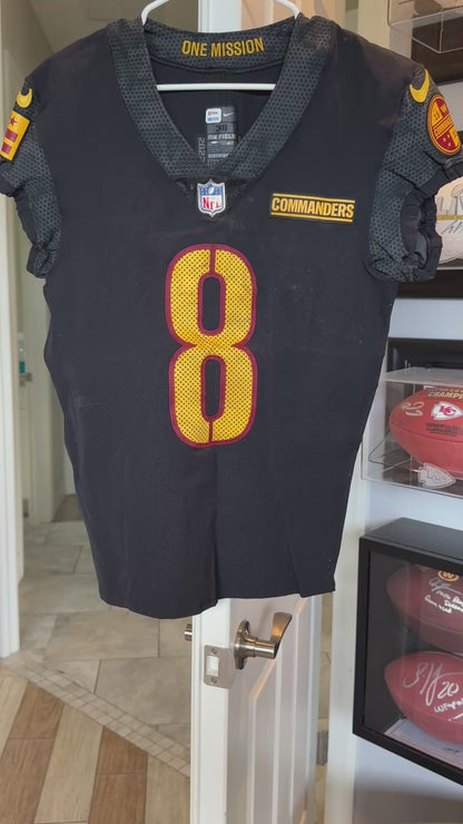 Brian Robinson Jr. GAME-WORN💪10/05/23 Washington Commanders On-Field NFL Jersey vs.Chicago Bears Crucial Catch Matchup