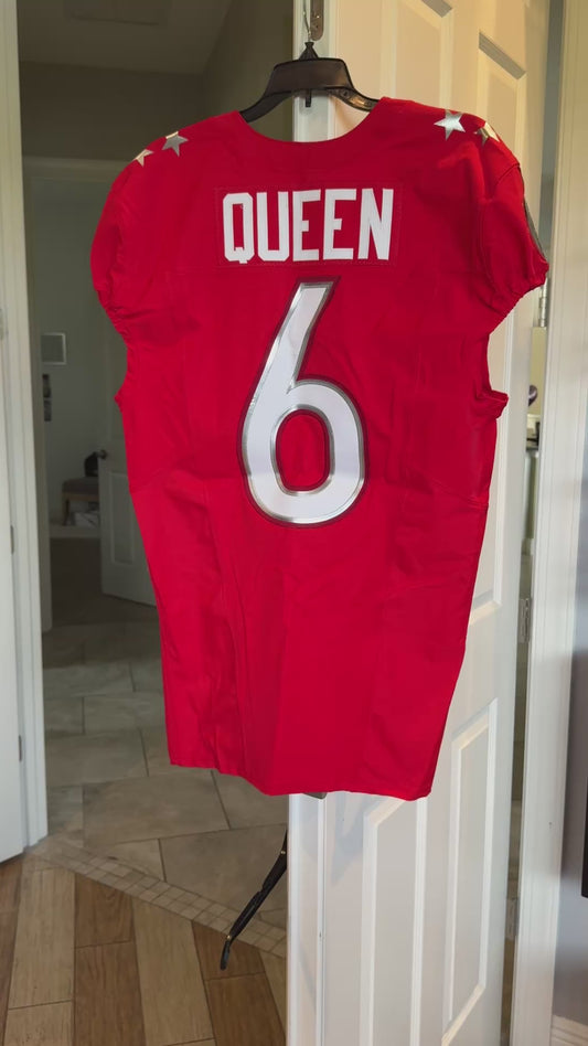 Patrick Queen TEAM-ISSUED💪2025 Pro Bowl Games Pittsburgh Steelers NFL Jersey👕Inc. PSA Authentication🛡️