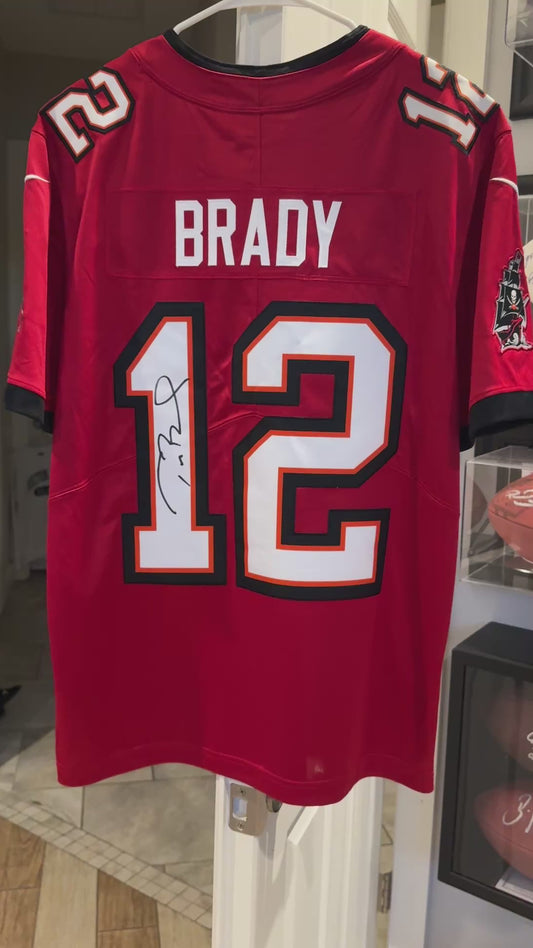 Tom Brady🐐Signed✍️Tampa Bay Buccaneers On-Field Nike NFL Jersey🎽Includes PSA COA🛡️