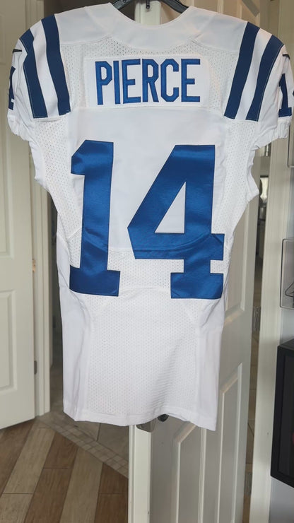 Alec Pierce TEAM ISSUED 💪 Indianapolis Colts 🐎 Nike NFL Jersey 👕 Includes COA 🛡️
