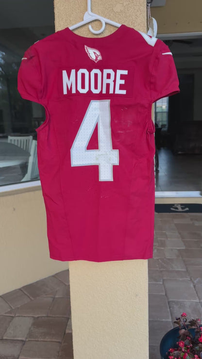 Rondale Moore GAME WORN💪11/12/23 PHOTO MATCHED Arizona Cardinals NFL Jersey👕vs. Atlanta Falcons