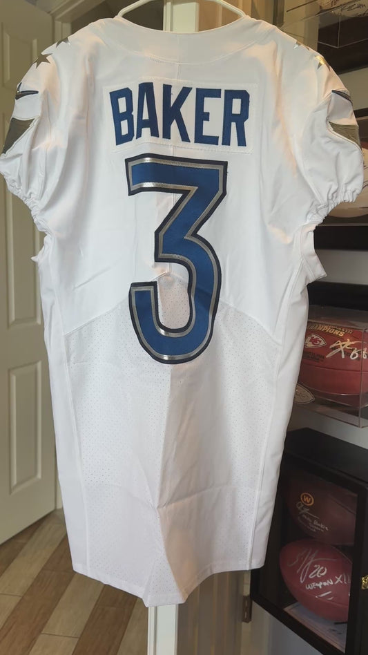 Budda Baker💪Game Issued 2024 Pro Bowl Games NFL Jersey👕 Arizona Cardinals 🏈