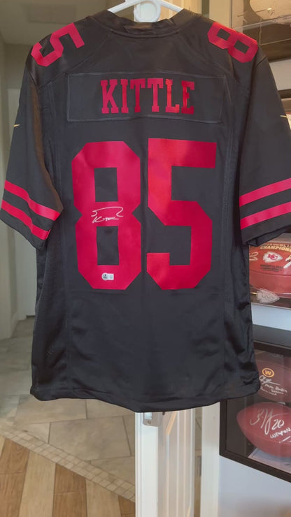 George Kittle Signed✍️San Francisco 49ers NFL Nike Limited Jersey👕Beckett COA
