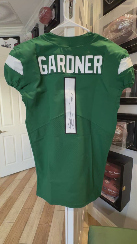 Sauce Gardner Signed ✍️ New York Jets AUTHENTIC Nike NFL Jersey 👕 Inc. Professional Sports Authenticator (PSA) 🛡️