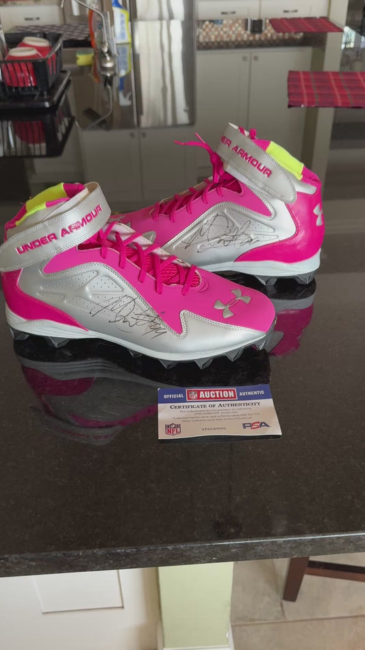 Marcell Dareus Signed✍️Buffalo Bills🦬 Under Armour Cleats👟NFL Memorabilia
