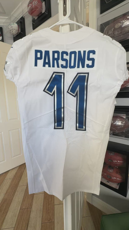 Micah Parsons GAME ISSUED 💪 Dallas Cowboys Pro Bowl Games Nike NFL Jersey 👕 Also includes COA