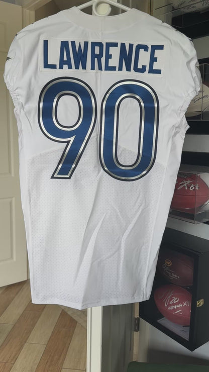 DeMarcus Lawrence Team-Issued💪 Pro Bowl Games Dallas Cowboys🤠NFL On-Field Jersey👕Inc. PSA COA