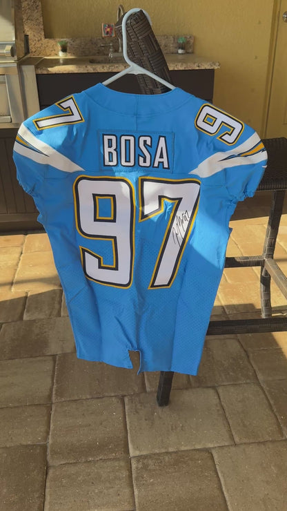 Joey Bosa Hand-Signed✍️Los Angeles Chargers⚡️Authentic On-Field Nike NFL Jersey👕