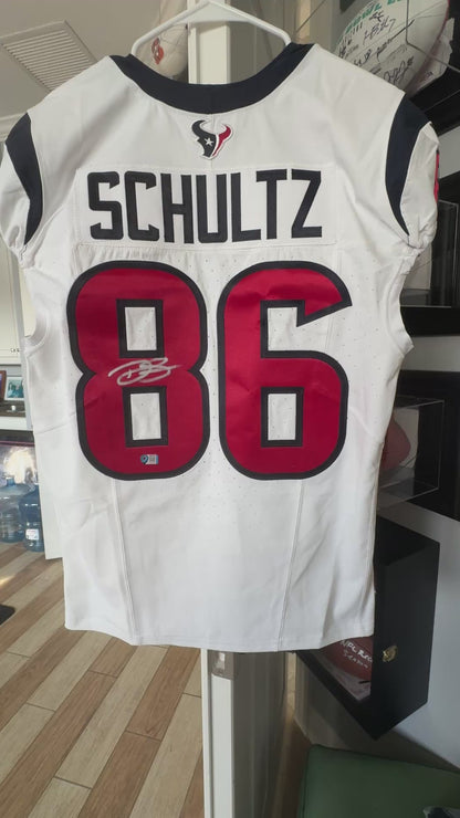 Dalton Schultz SIGNED + TEAM ISSUED Houston Texans Nike NFL Jersey includes COA