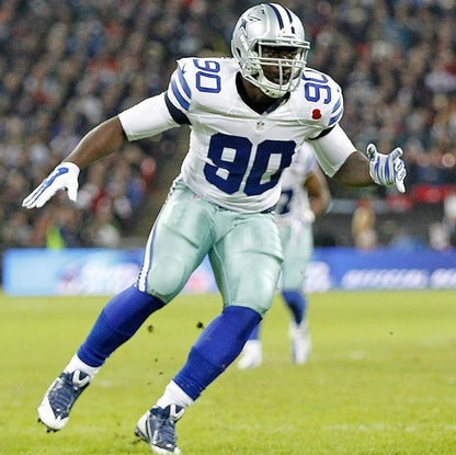 DeMarcus Lawrence Team-Issued💪 Pro Bowl Games Dallas Cowboys🤠NFL On-Field Jersey👕Inc. PSA COA