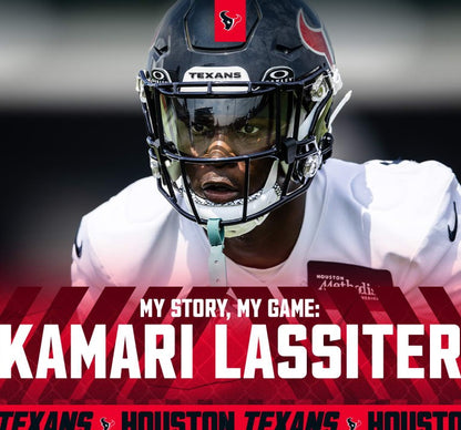Calen Bullock + Kamari Lassiter Hand Signed 🖊️ GAME USED 💪 2024-2025 Season Houston Texans Wilson Ball Inscribed “Rookie Season”