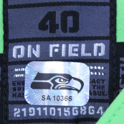 Quandre Mosley Color Rush Team Issued 💪 Seattle Seahawks NFL Jersey 👕 Inc. COA