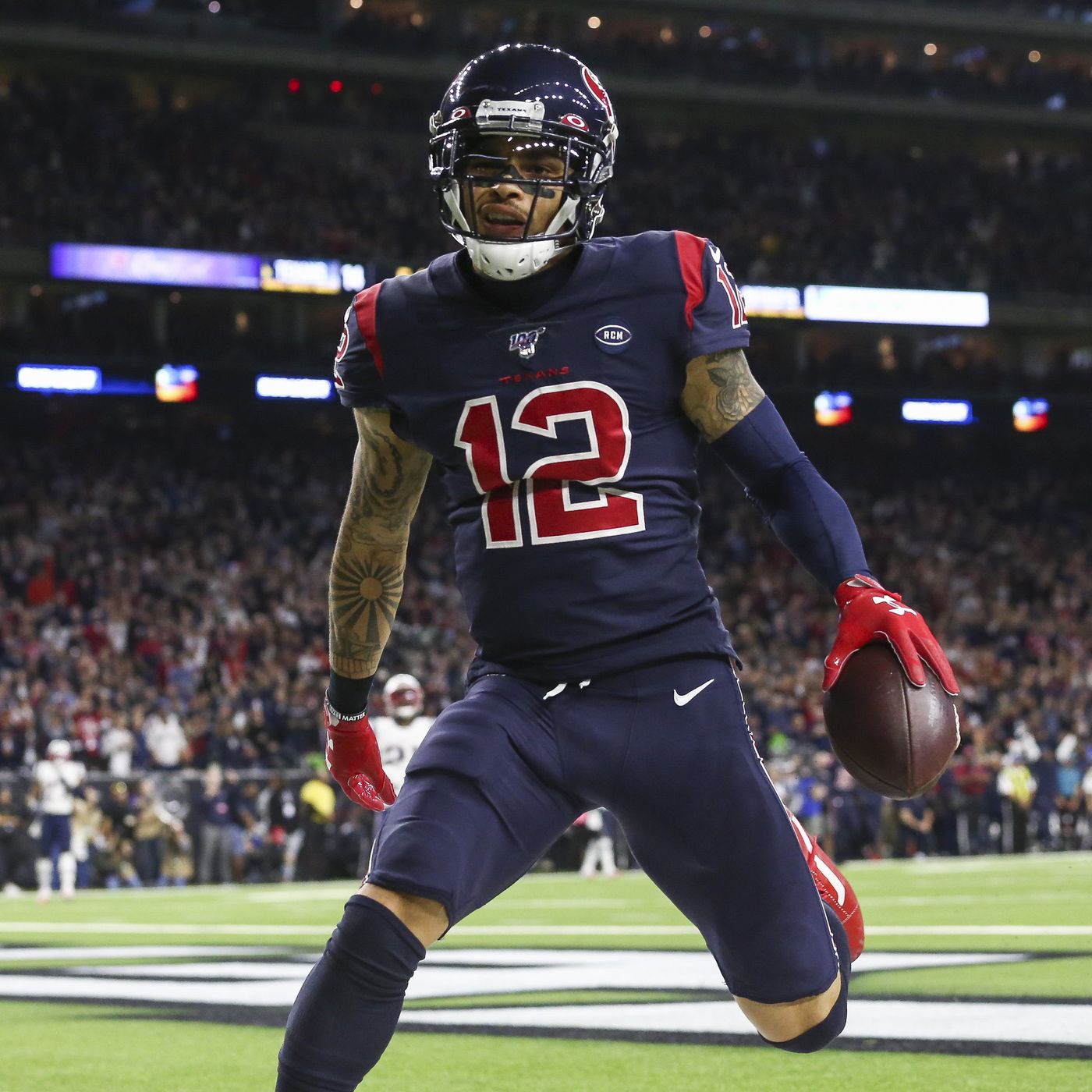 Kenny Stills GAME WORN 🔥11/22/2020 Houston Texans Nike NFL Jersey 🧵vs New England Patriots Also includes COA 🛡️