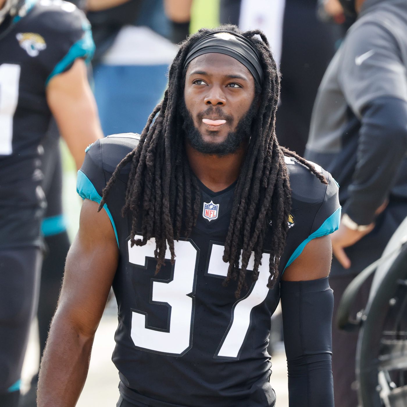 Tre Herndon GAME WORN 10/17/21 Jacksonville Jaguars Nike NFL Jersey 🎽 vs. Miami Dolphins London Game